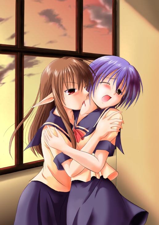Lesbian anime picture