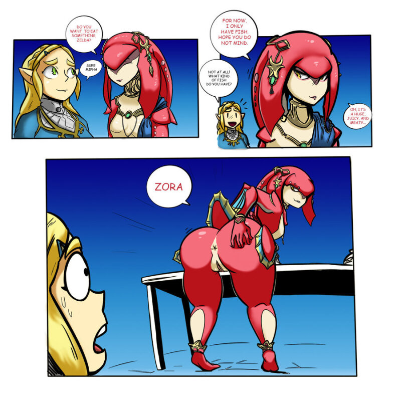 Zelda x Mipha picture