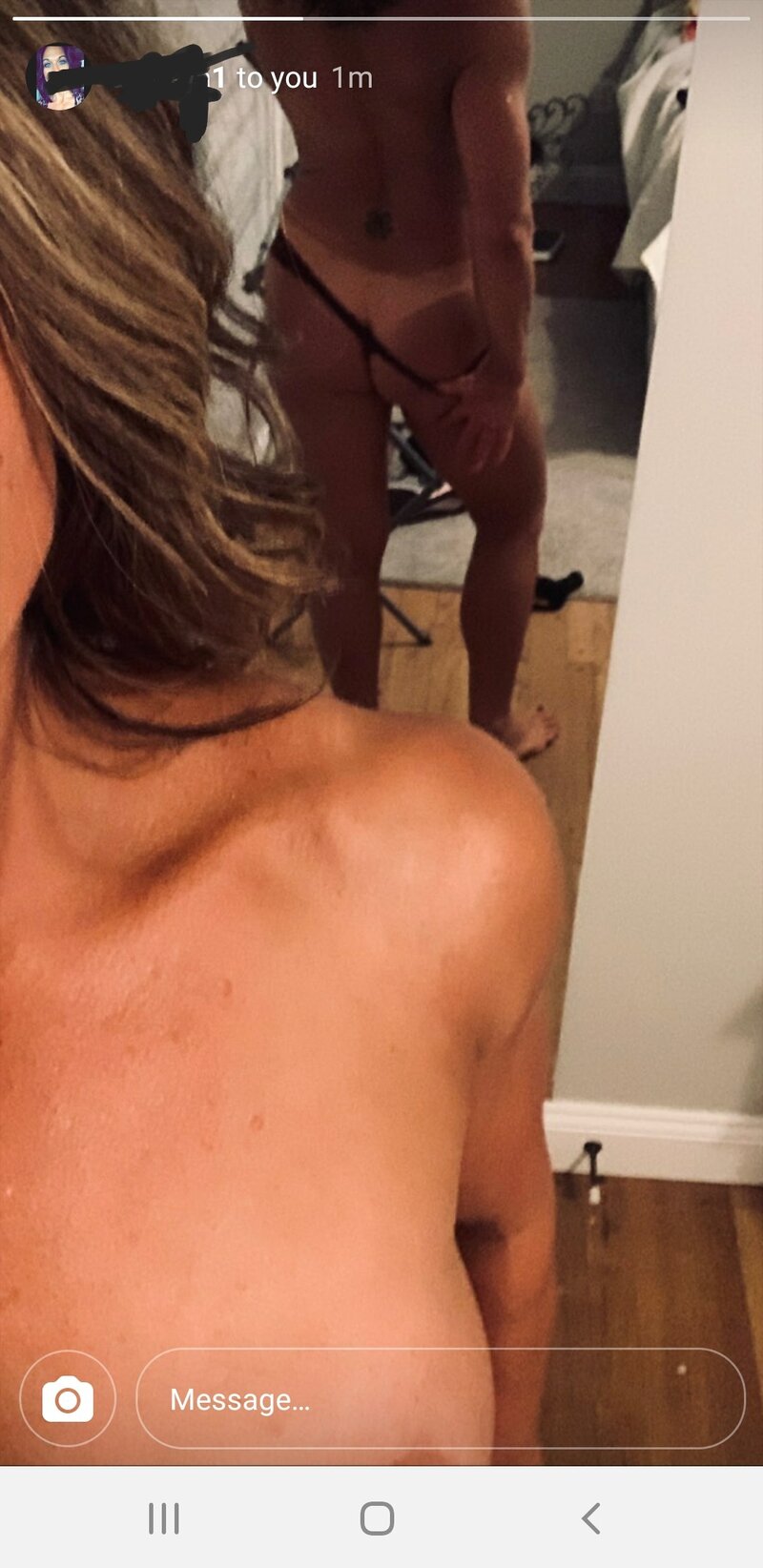 Milf showing off tan lines picture