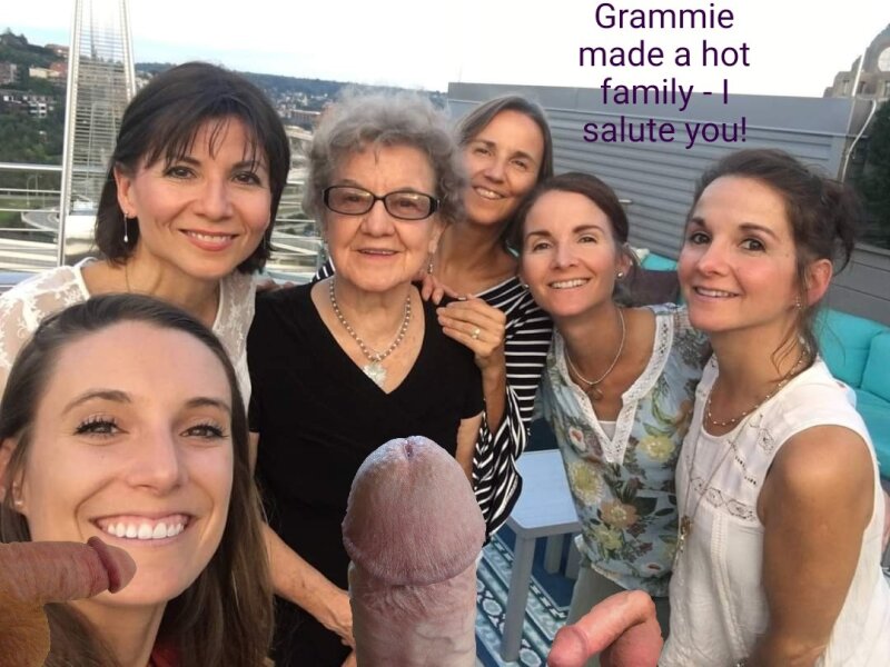 Generations of hot women, with bonus cocks picture