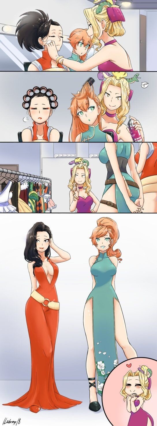 Momo Yaoyorozu and Itsuka Kendo picture