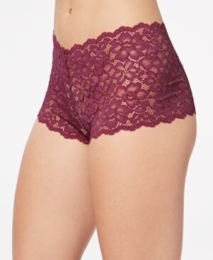 Red lace boyshorts picture