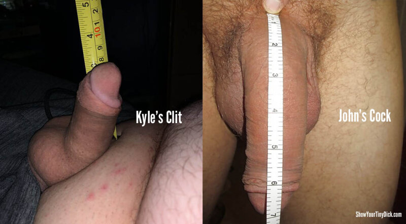 Kyle's tiny dick gets humiliated measuring it compared to a BWC picture