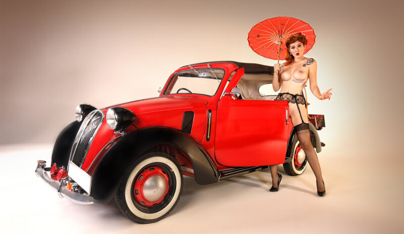 Pinup -Miss ladybug picture