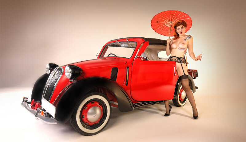 Pinup -Miss ladybug picture