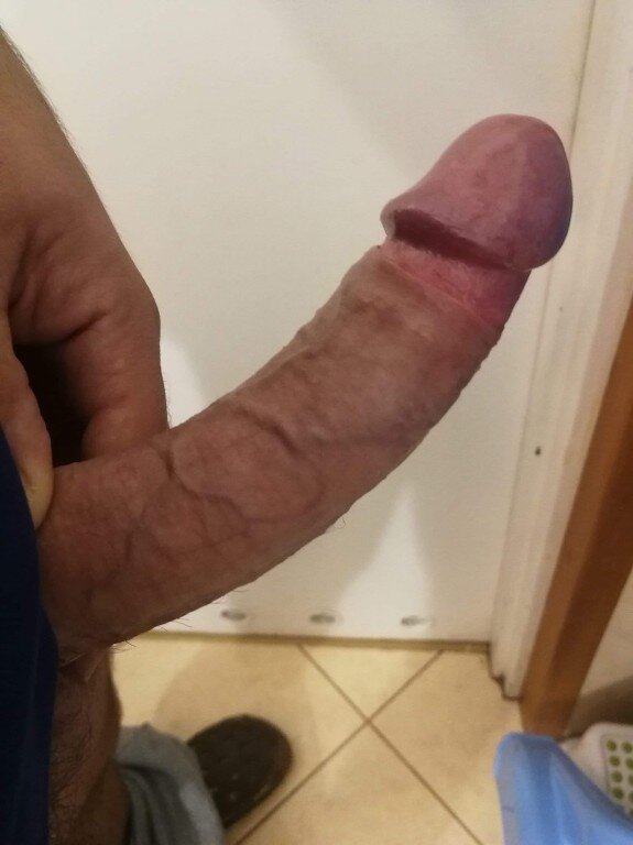 Big stiff shaved cock picture
