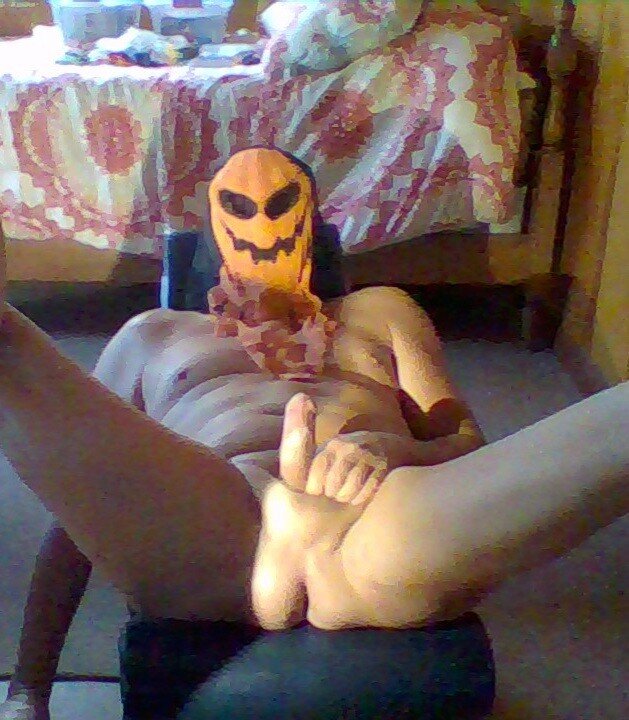 Halloween pose picture
