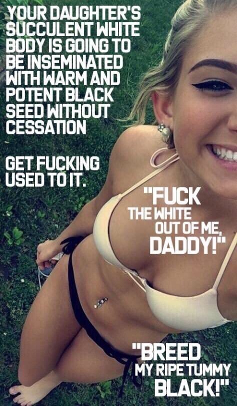 Daughter gets blacked picture