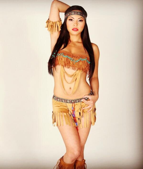 adriana luna pocahontas picture