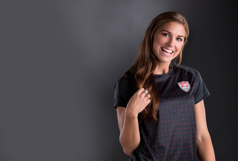 Soccer Player USA Alex Morgan 05 Wallpaper picture