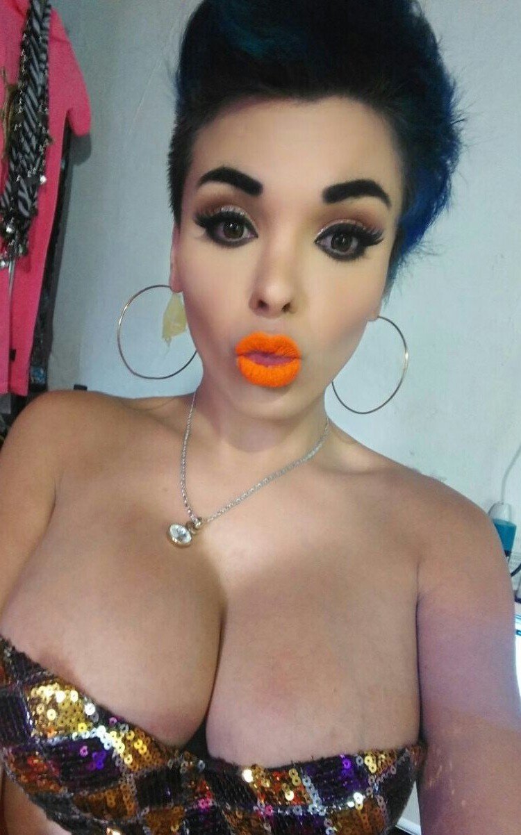 Alexis La Vega aimes to stay in the lane of pure sexiness with her big plump lips & supple breastiture - funnyy fota lipz bobs picture