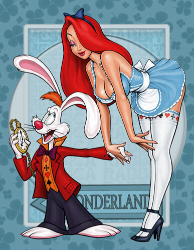 Jessica Rabbitt as Alice in Wonderland picture