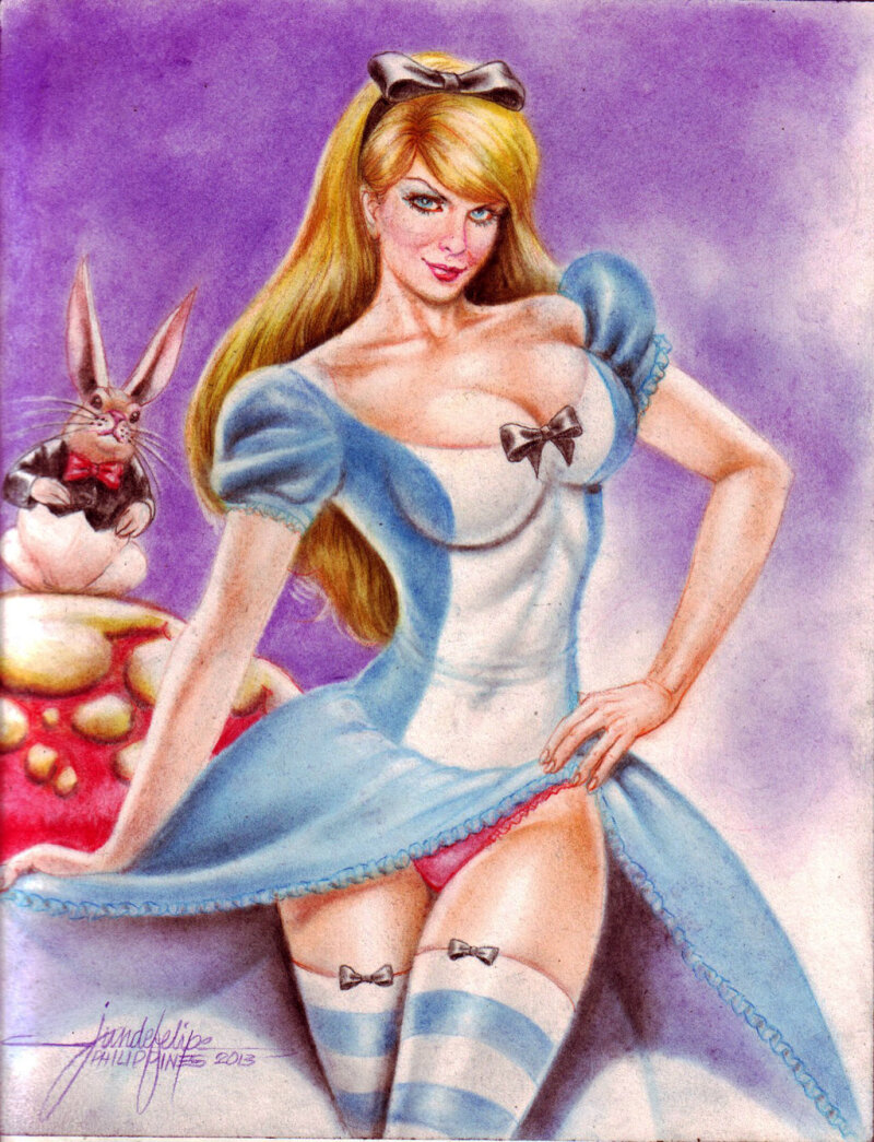 Sexy Alice toon - Sexy Alice In Wonderland picture