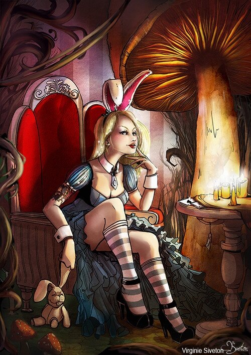 Alice in Wonderland by VirginieSiveton picture