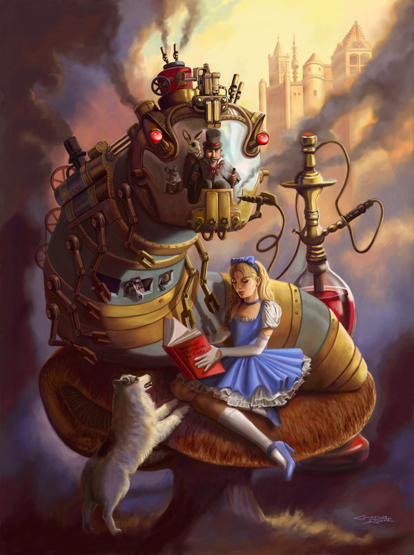 Steam Punk Alice in Wonderland by rebelakemi picture