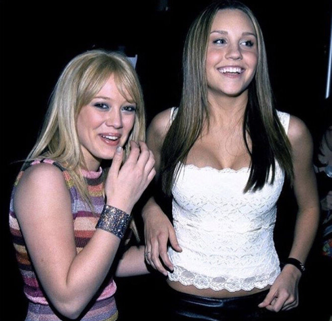 Amanda Bynes and Hilary Duff would be an amazing duo to have a threesome with. Before Amanda Bynes went crazy though picture