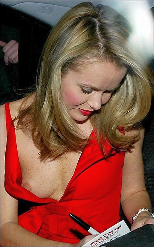 Britains Got Talent Judge Amanda Holden Tit Slip picture