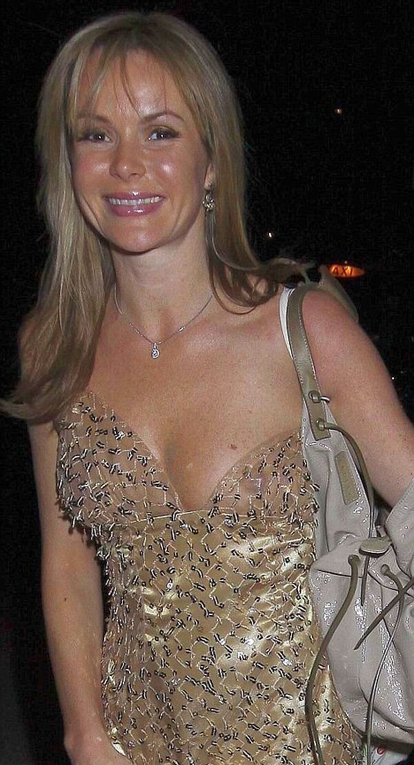 Britain's Got Talent Judge, Amanda Holden, See Through Nipple picture