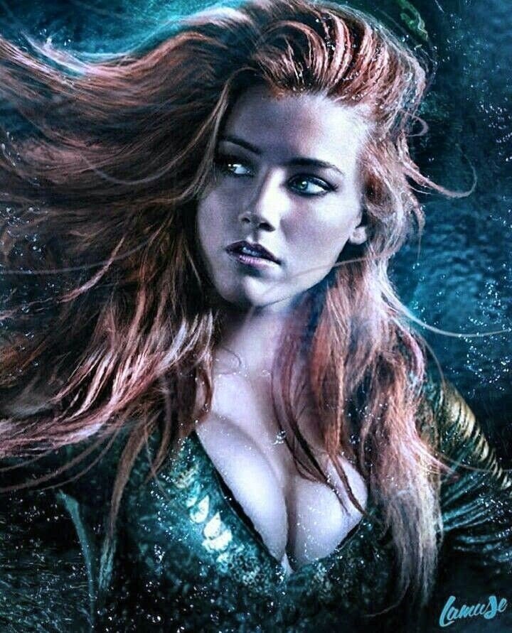 Amber Heard as Mera in Aquaman picture
