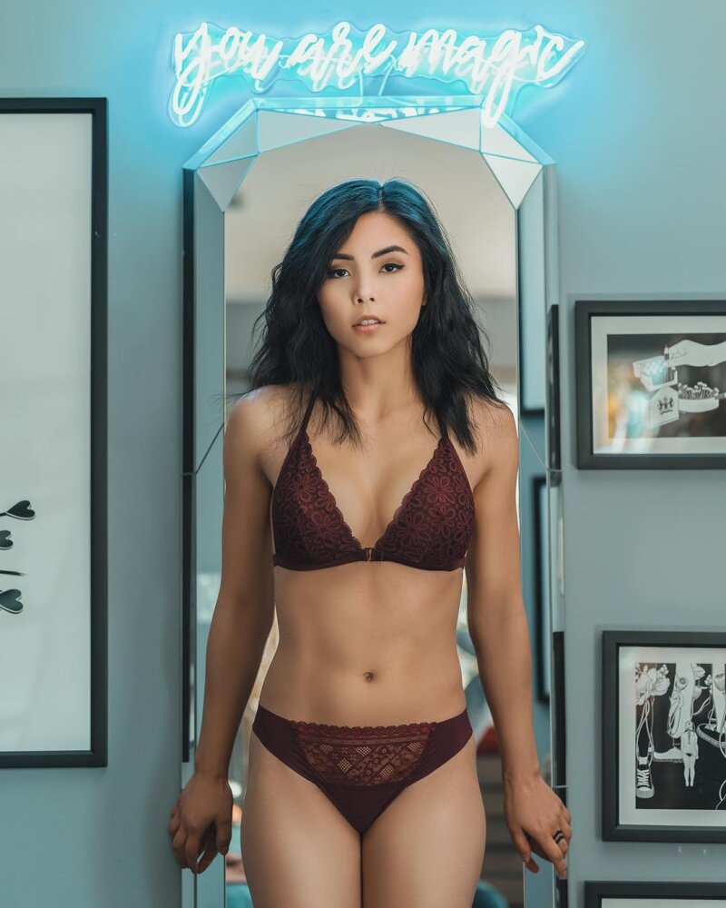 Anna Akana in lingerie picture
