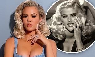 Khloe Kardashian channels Anna Nicole Smith picture