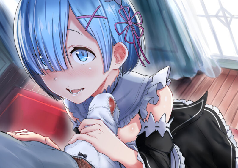 rem (re:zero kara hajimeru isekai seikatsu) drawn by aoi chizuru picture