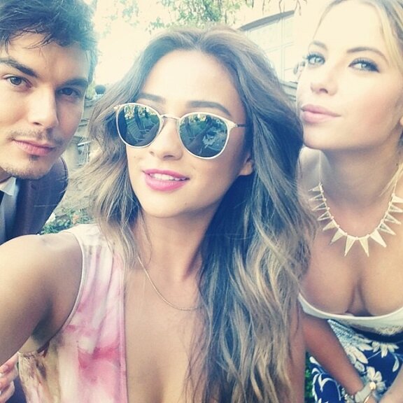 shay mitchell ashley benson wedding 2014 picture