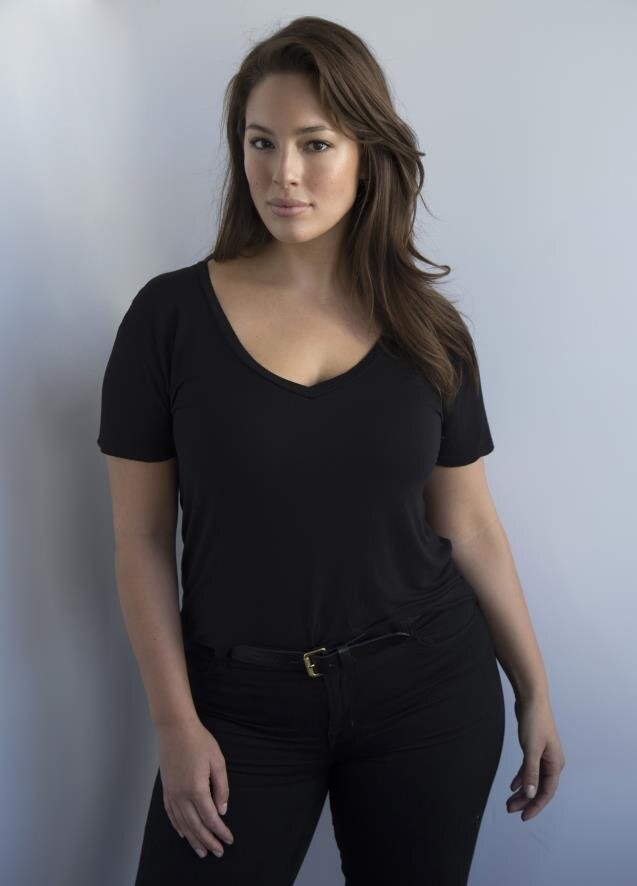Ashley Graham playing it cute picture