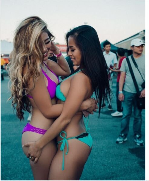heather lovelee and anhie win bikini lesbians picture