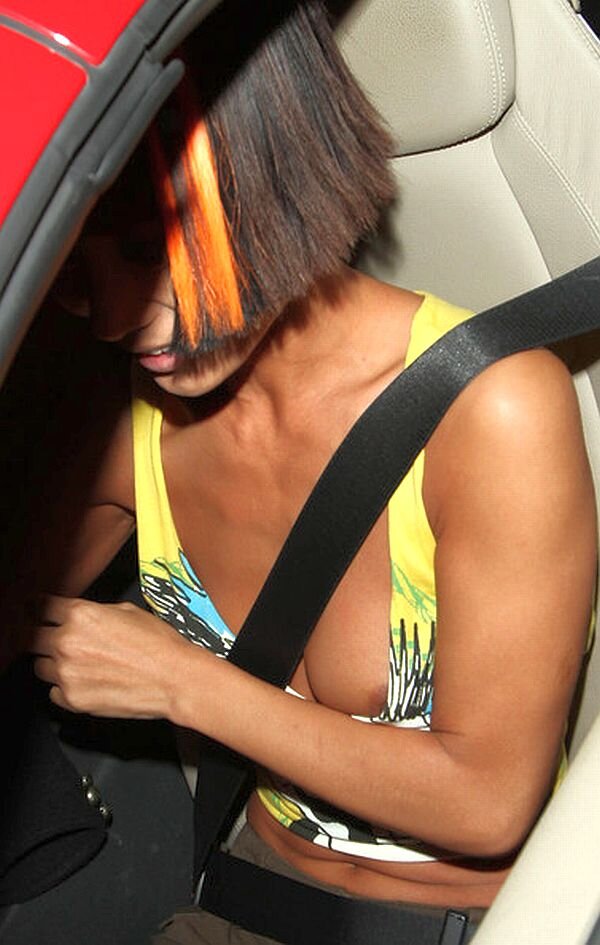 Bai Ling Nip Slip And Panty Upskirt picture