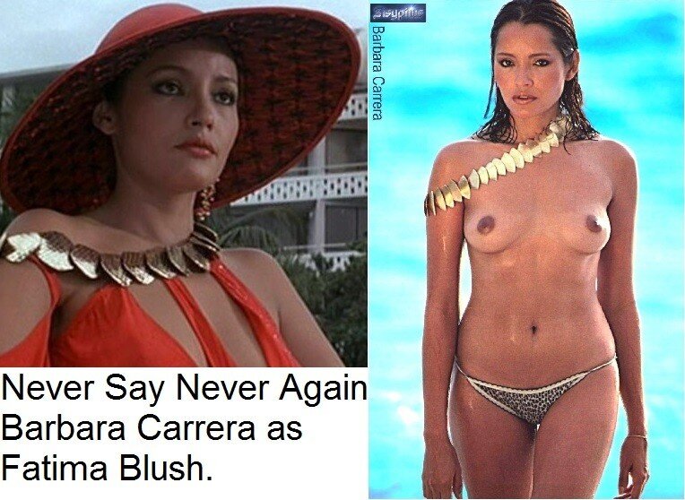 barbara carrera dressed undressed picture