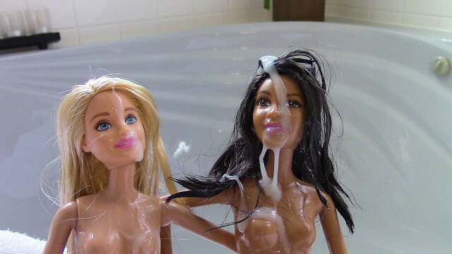 Cum on Barbie picture