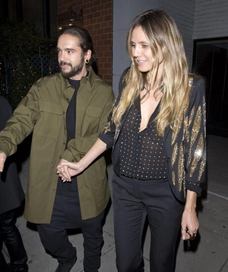 Heidi Klum Braless in Beverly Hills With Tom Kaulitz picture