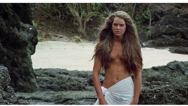 Brooke Shields in "Blue Lagoon" picture