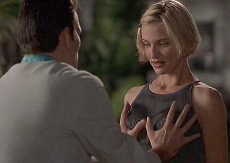 Cameron Diaz groped picture