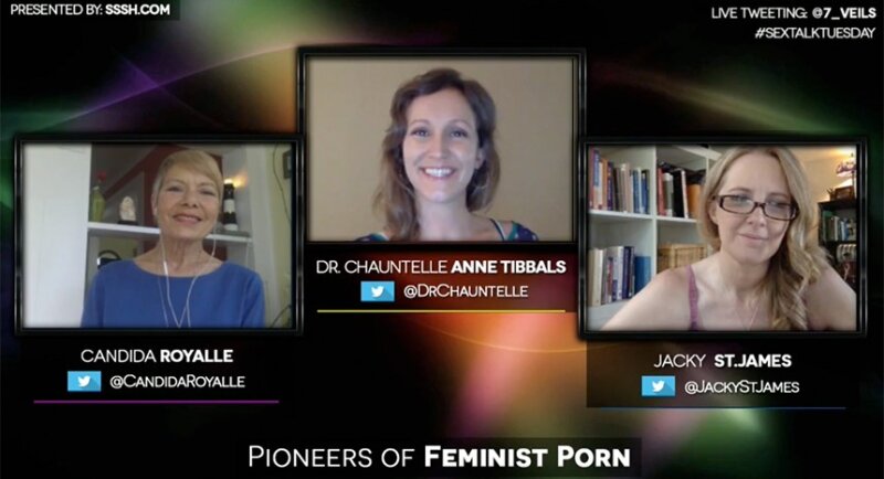 Pioneers of feminist porn video interview with Candida Royalle and Jacky St. James picture
