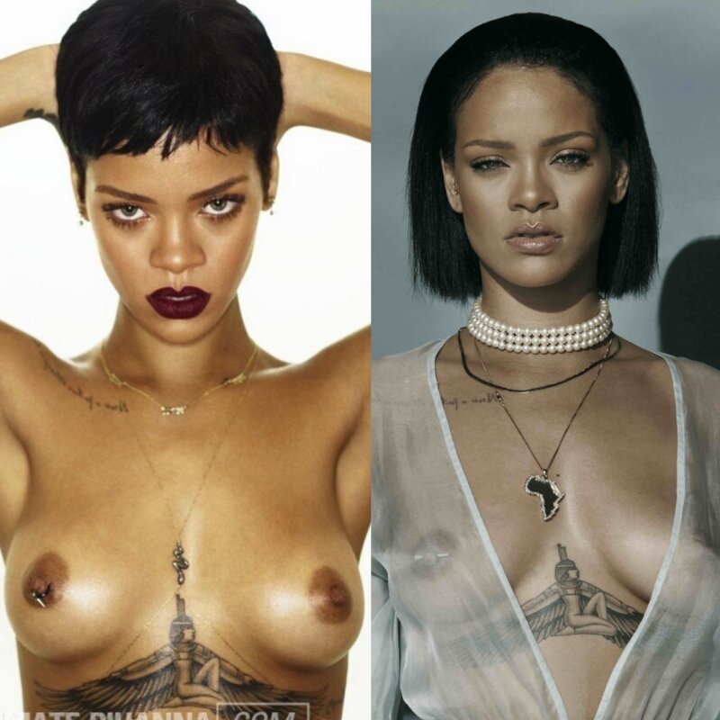 Rihanna caramel beauty nips picture