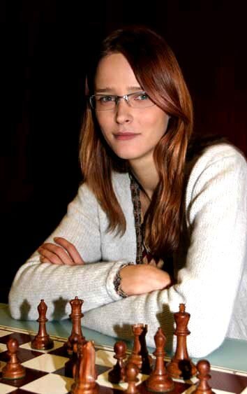 Carmen Kass, president of the Estonian National Chess League in 2004 picture