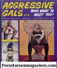 Carol Connors on cover of agressive gals picture