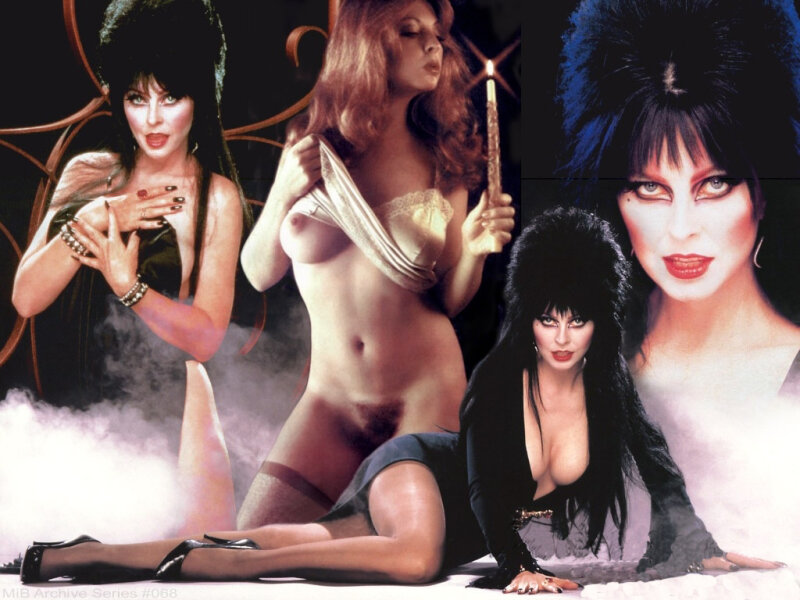 vintage, Elvira, Cassandra Peterson, tits, exotic picture