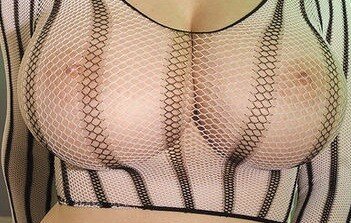 Caylian Curtis - Kathy Lee Birch Stankova likes fishnet over her boobs - SGBb picture