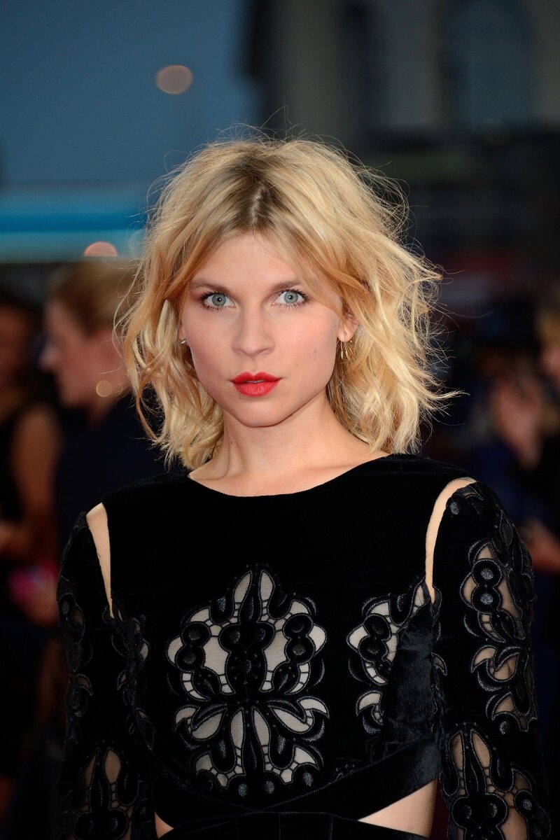 Clemence Poesy -1-/82 -5'6''- 32-24-34''-32B-Bra -124lbs -7-Shoe, ''Get On Up'' Premiere...Oral Delight....YUM! picture