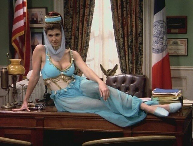 Connie Britton as Nikki Faber in Spin City picture