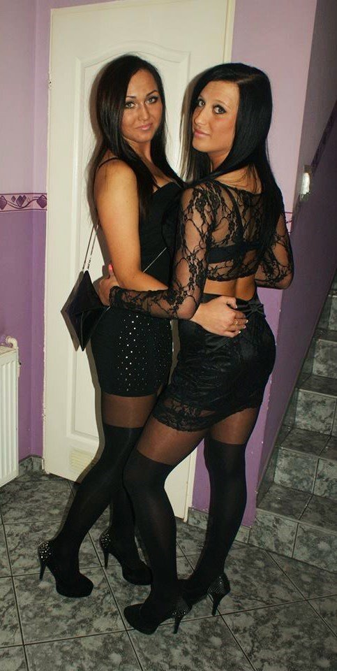 Slutty dresses - check, crazy friend - check, heels - check, lack of panties and breaks - CHECK! Time to go out and have some nasty fun. picture