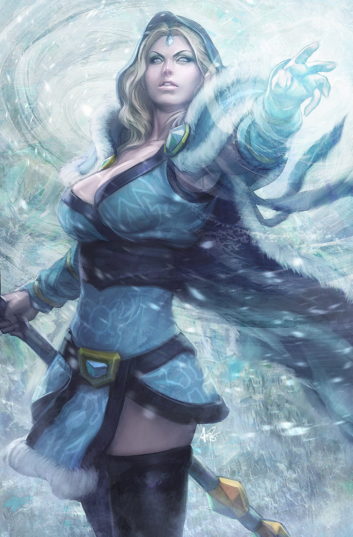 Crystal Maiden - DotA2 by Artgerm picture