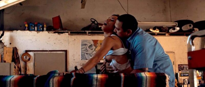 Danay Garcia Topless Sex Scene from ‘Avenge the Crows’ picture