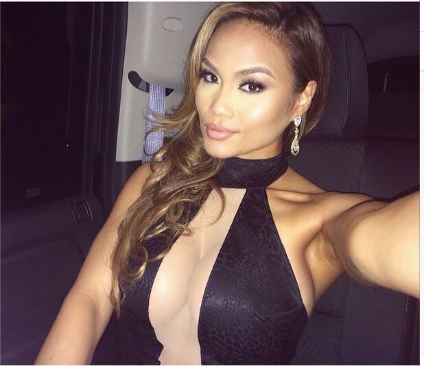 daphne joy selfie with cleavage picture