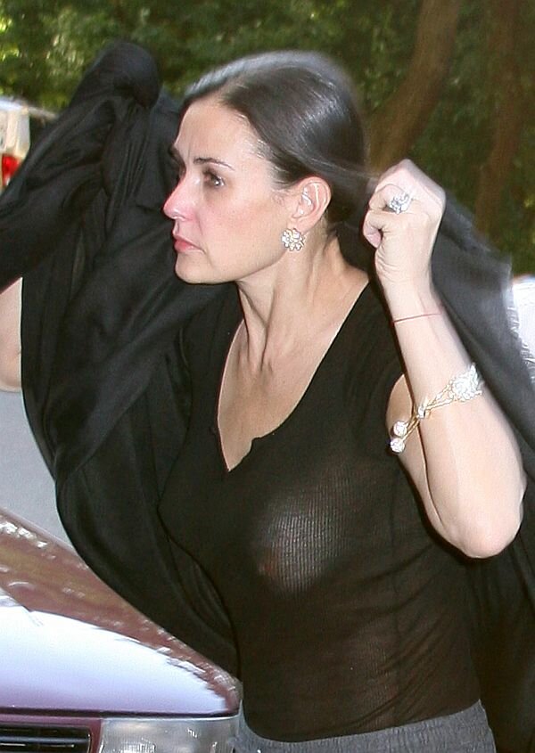 Demi Moore See Through Top picture