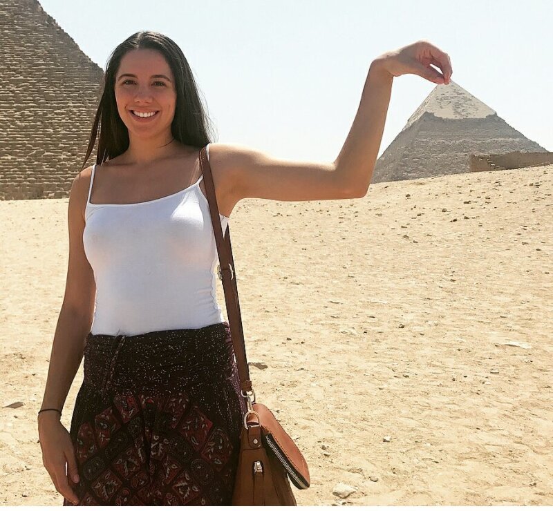 Melissa king in Egypt picture