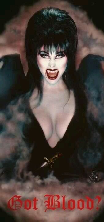 Elvira...Got Blood!!! picture